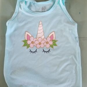 Super cute toddler unicorn top